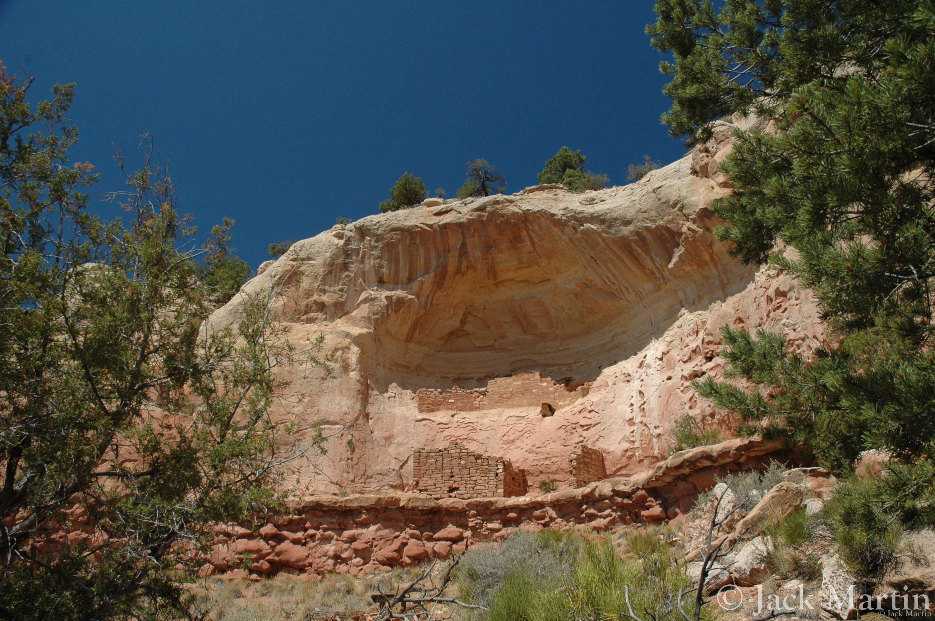 Ancient Pueblo ruins in Sand Canyon