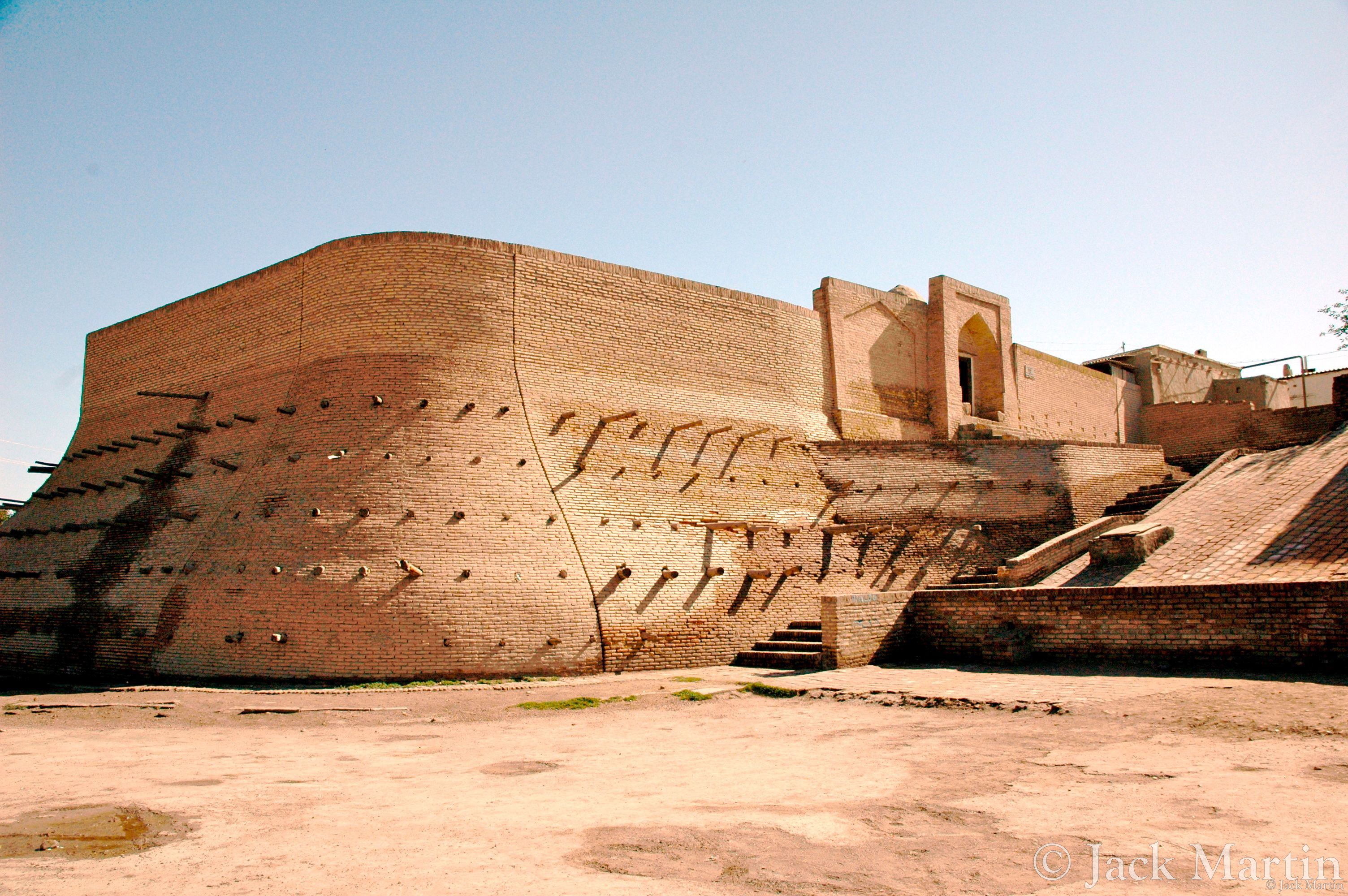 Uzbekistan. Ark Fortress in the ancient Silk Road city of Bukhara. 2009 