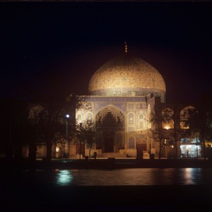 Mosque at Isfahan, Iran, 1974